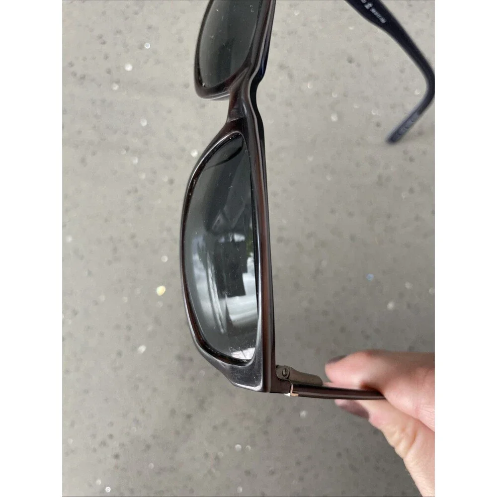 Le Grand Elan 3709 Brown Smoke Square Eyeglasses Frames ONLY 58-17-150 Elan